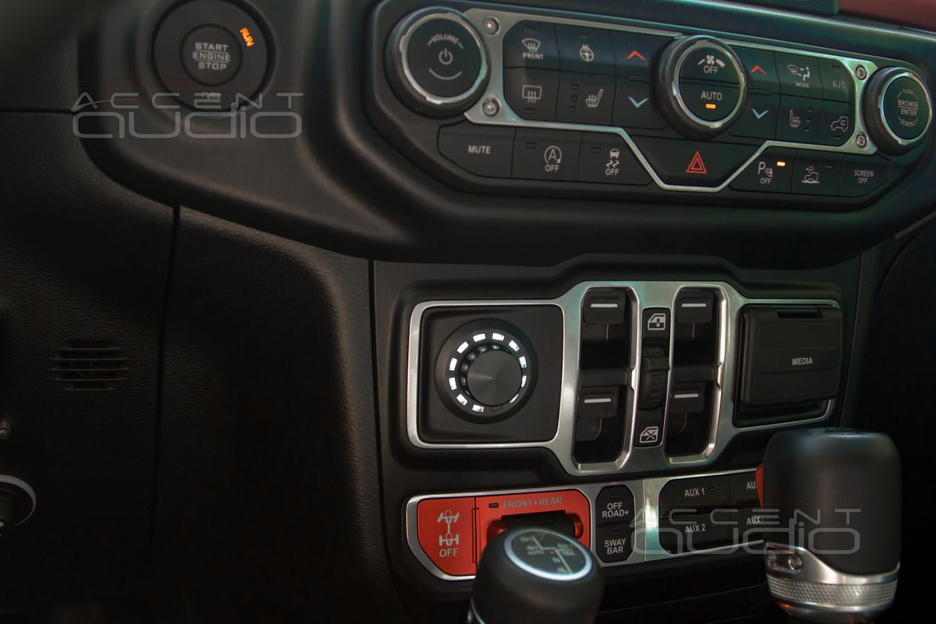 Helix Conductor – интеграция аудиофильского интерфейса управления в Jeep