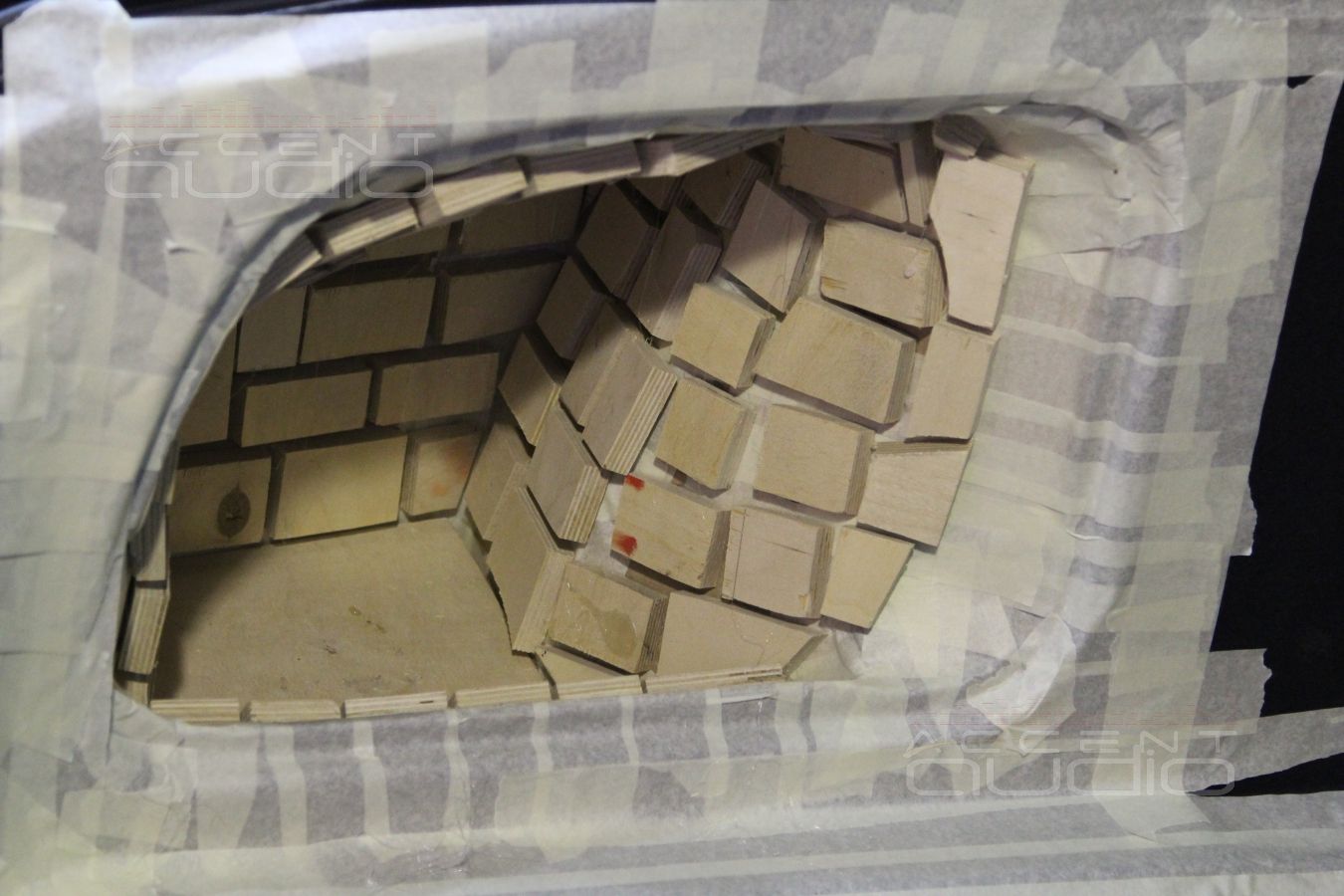 Просто сабвуфер в левом крыле Audi A5 S-Line