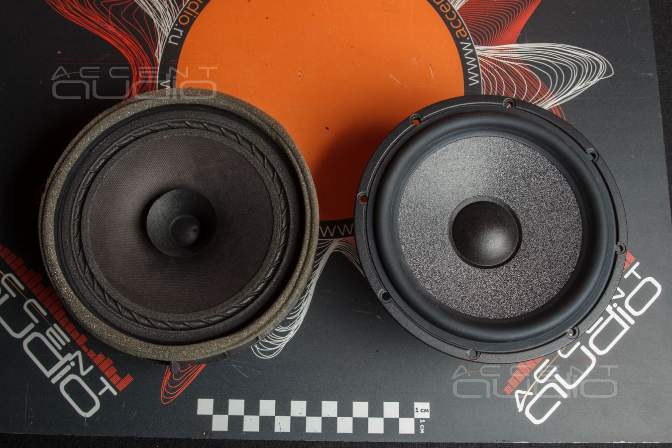 Установка фронтальных мидбасов Brax GL6 в Mitsubishi Pajero Sport