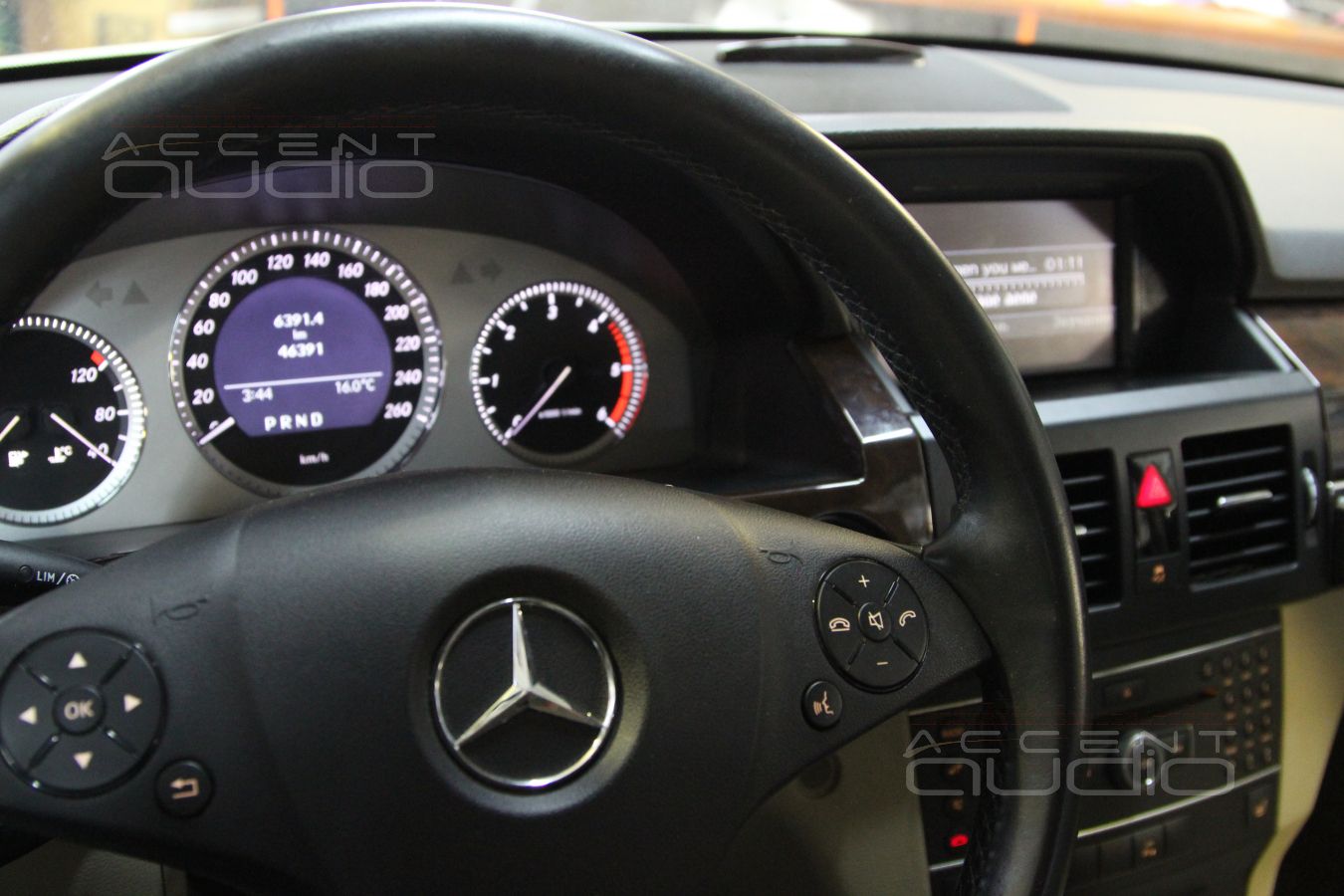 Аудиосистема в Mercedes GLK