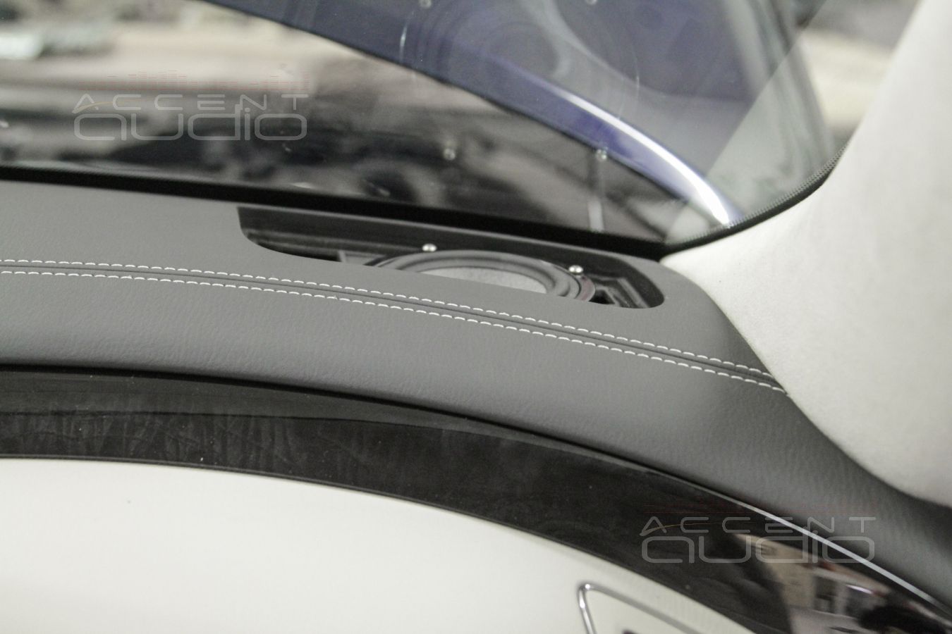 Установка акустики: установка среднечастотных Brax ML3 в торпеду Infiniti QX80