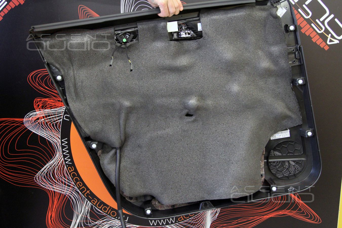 Аудиоподготовка, 3D печать и всё прочее для установки акустики Rainbow в двери Skoda Kodiaq