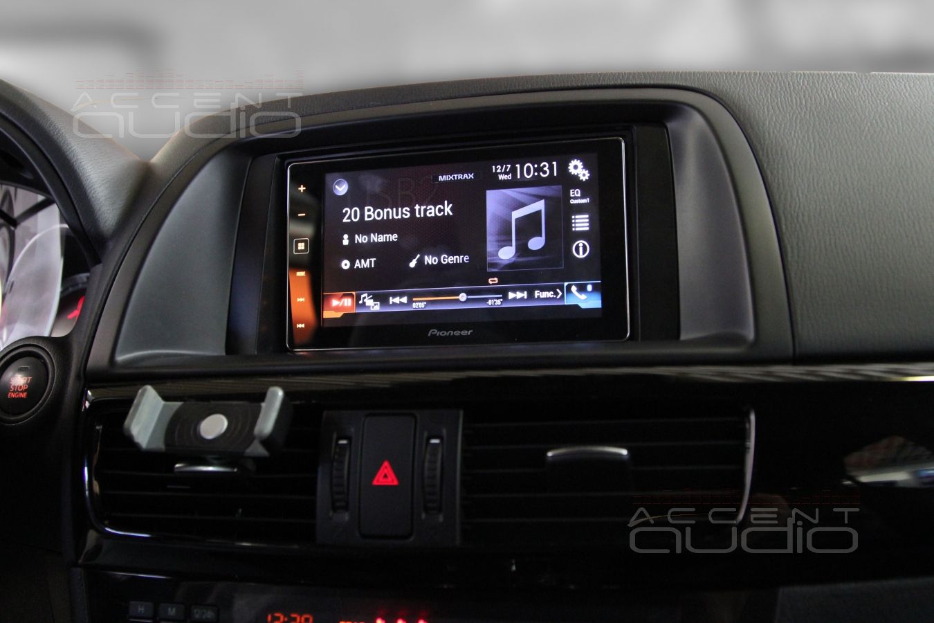 Подиумы под твитеры Mazda CX5