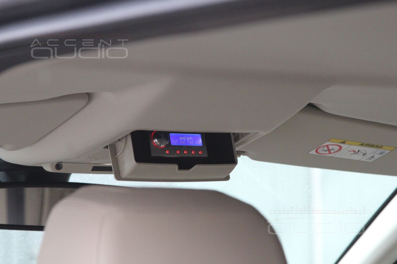 Установка усилителя и аудиопроцессора в LandRover Discovery Sport