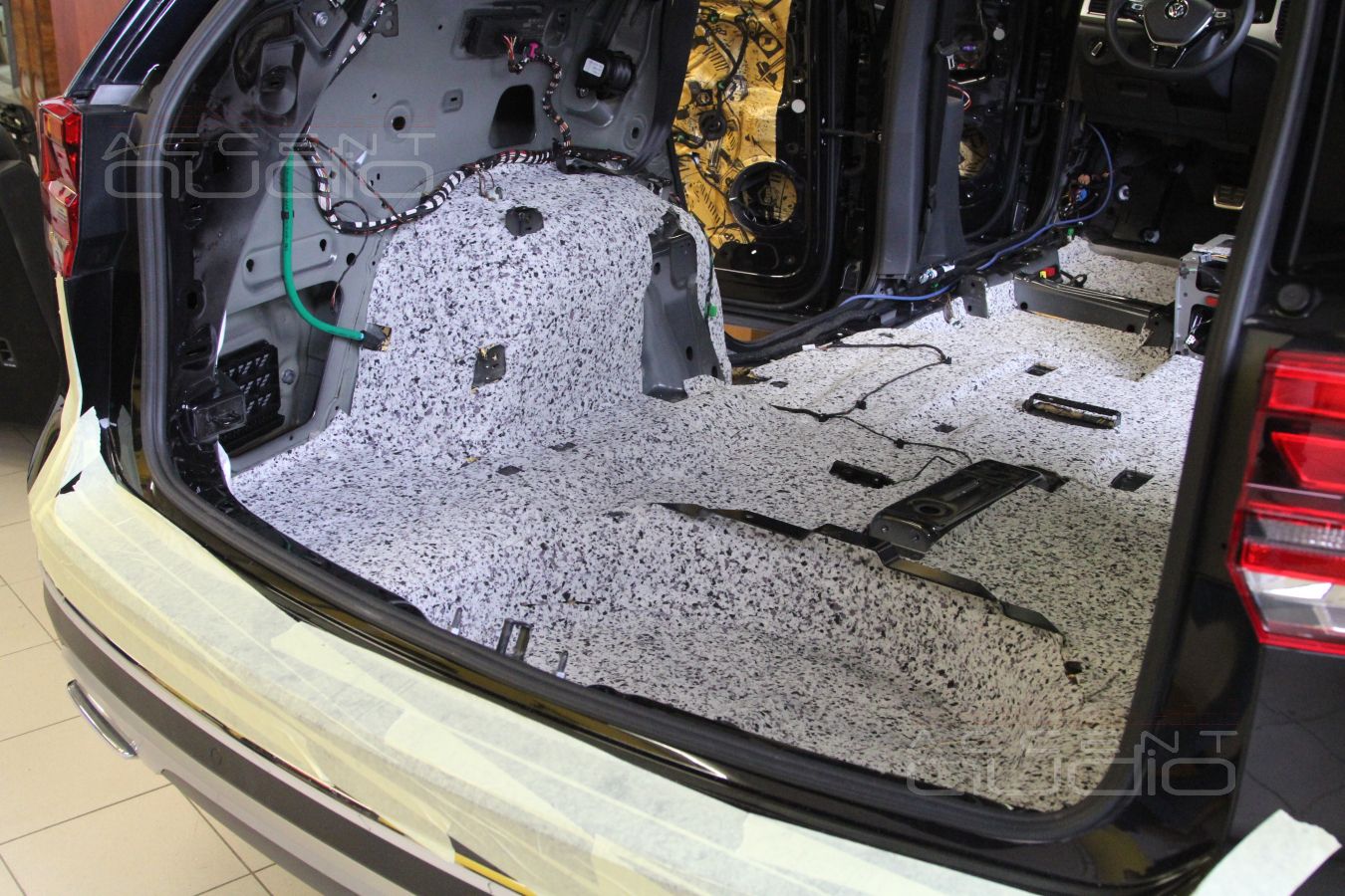 Коротко о шумоизоляции Volkswagen Teramont