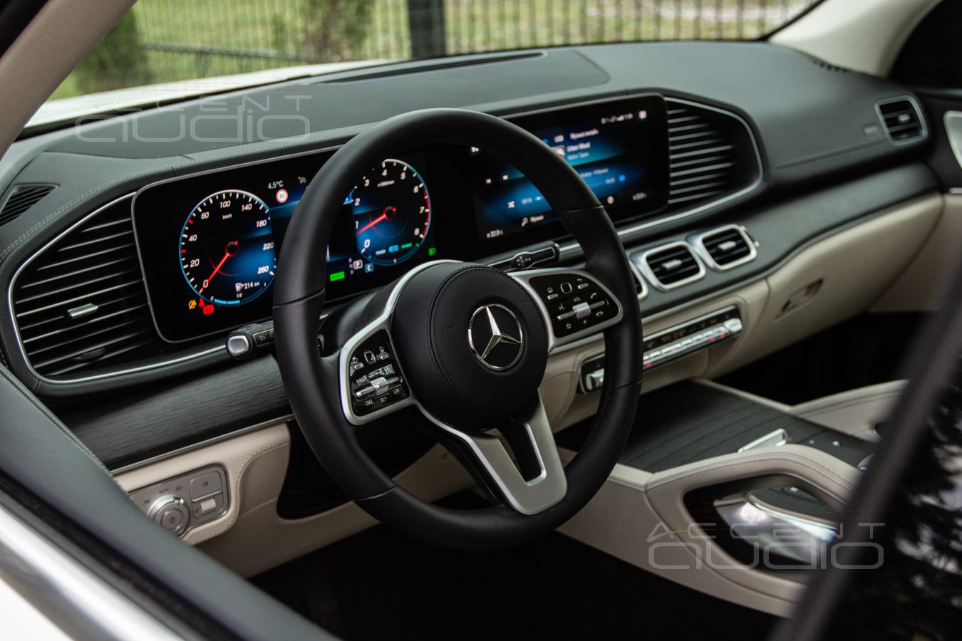 Результаты модернизации аудиосистемы Burmester в новом Mercedes GLE