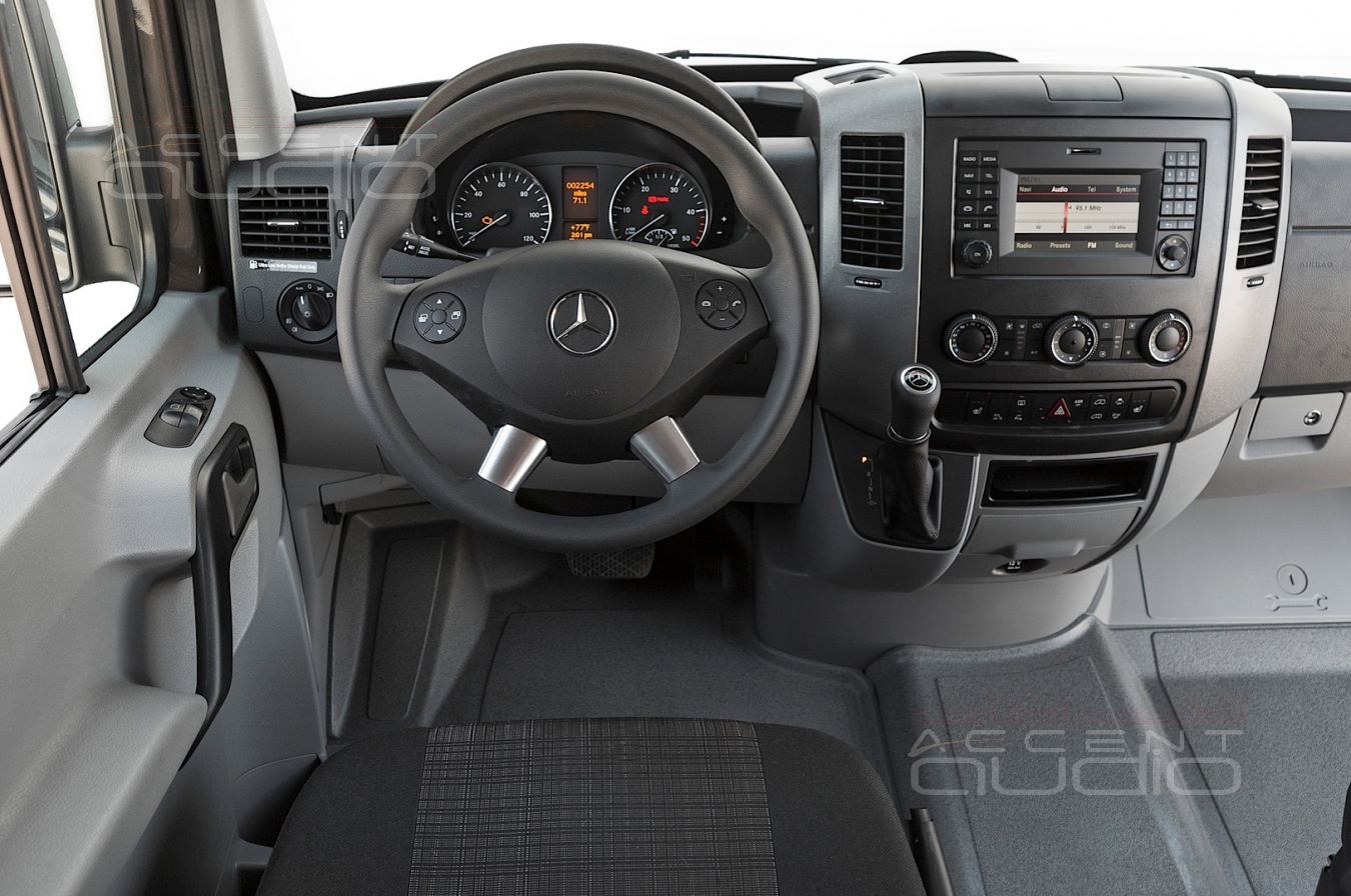 Техническое задание и проект аудиосистемы для кабины Mercedes-Benz Sprinter