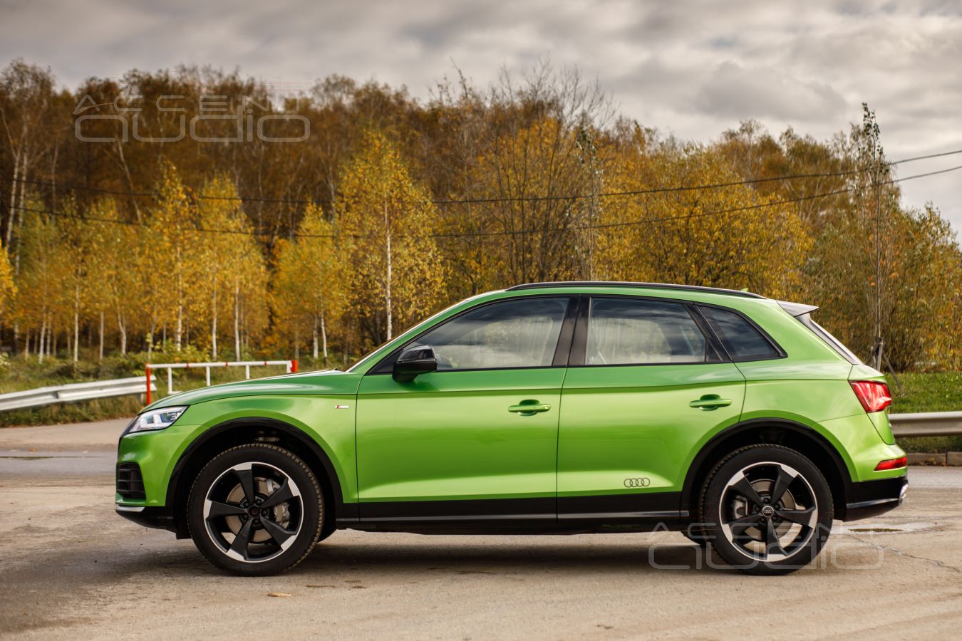 Техническое Задние на новую аудиосистему в Audi Q5 ll