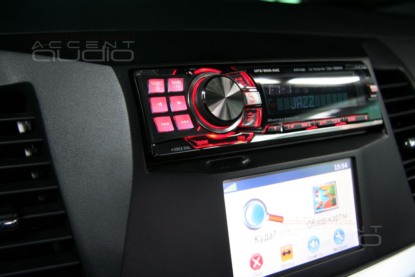 Навигация и звук в Lancer X. Эксклюзивная инсталляция !