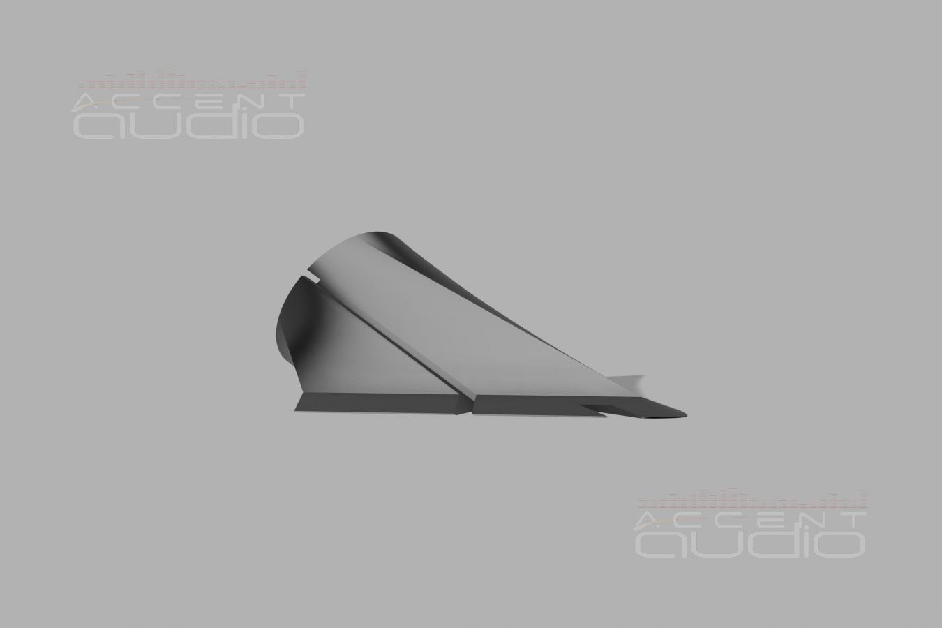 Комплект из двух подиумов для установки высокочастотных излучателей в Audi Q7 2015-2019.