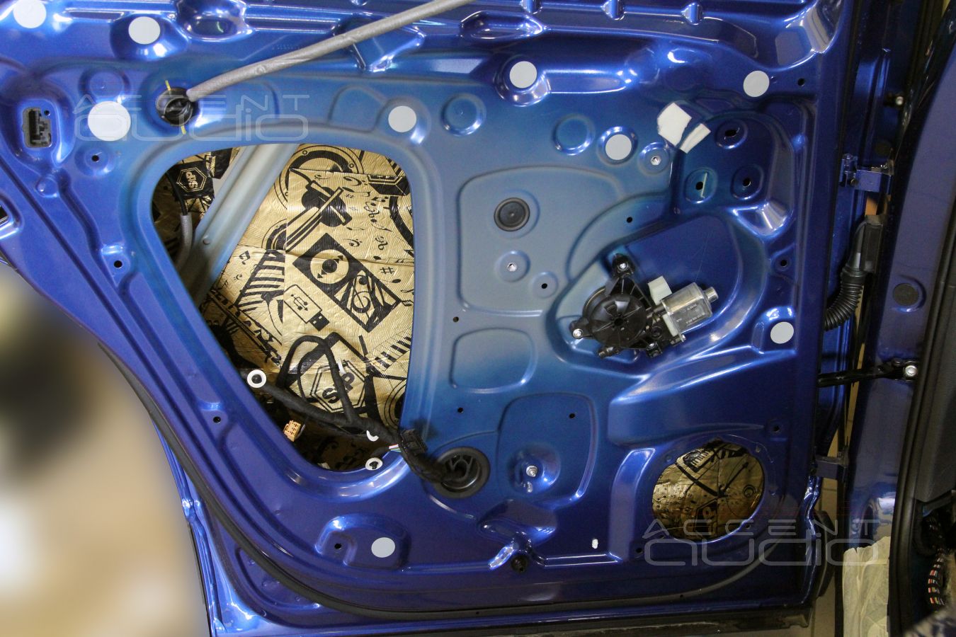 Аудиоподготовка, 3D печать и всё прочее для установки акустики Rainbow в двери Skoda Kodiaq