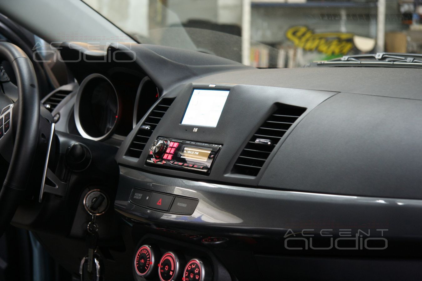 Навигация на IGO 8 + звук на Alpine 9887= Все самое лучшее в Lancer X !