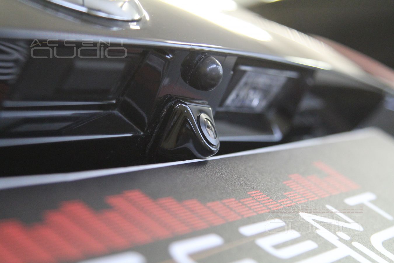 Установка камеры заднего вида для Nissan Qashqai