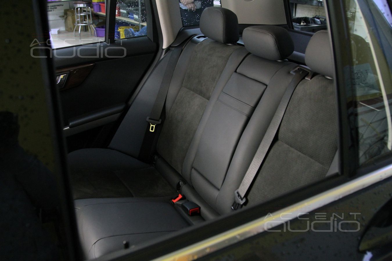 Пошив салона Mercedes GLK