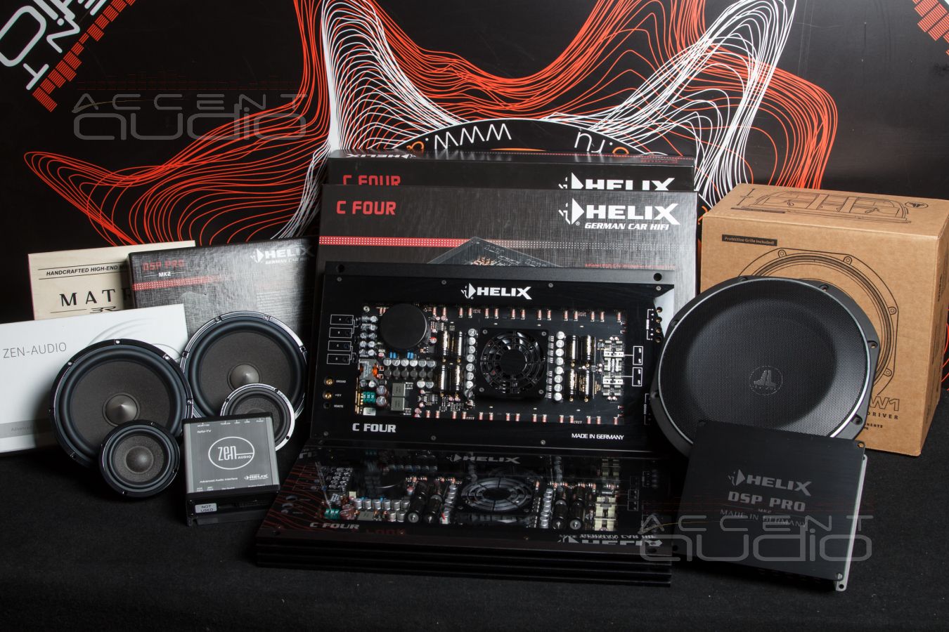 Проект аудиосистемы для нового Mercedes-Benz Gelandewagen