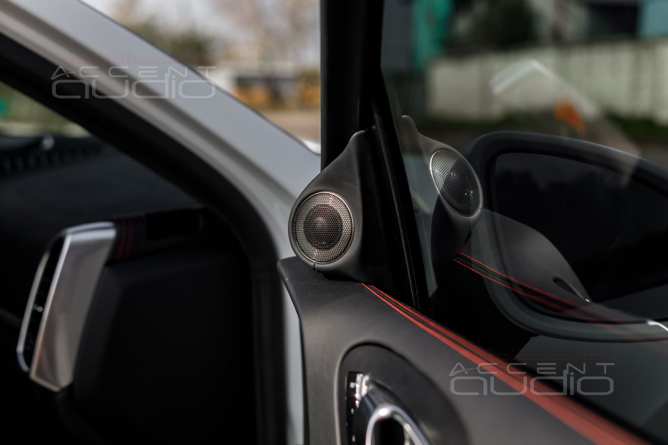 3D печать и 3D дизайн – размещение твитеров Brax ML1 в Porsche Cayenne