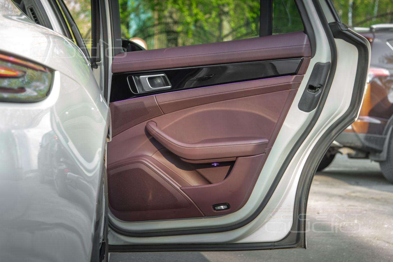 Тыловая акустика в Panamera – не столько для пассажиров, сколько для ClubMusic