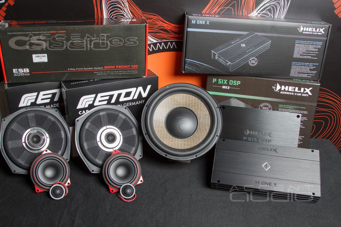 Проект новой аудиосистемы для BMW X6 III (G06)