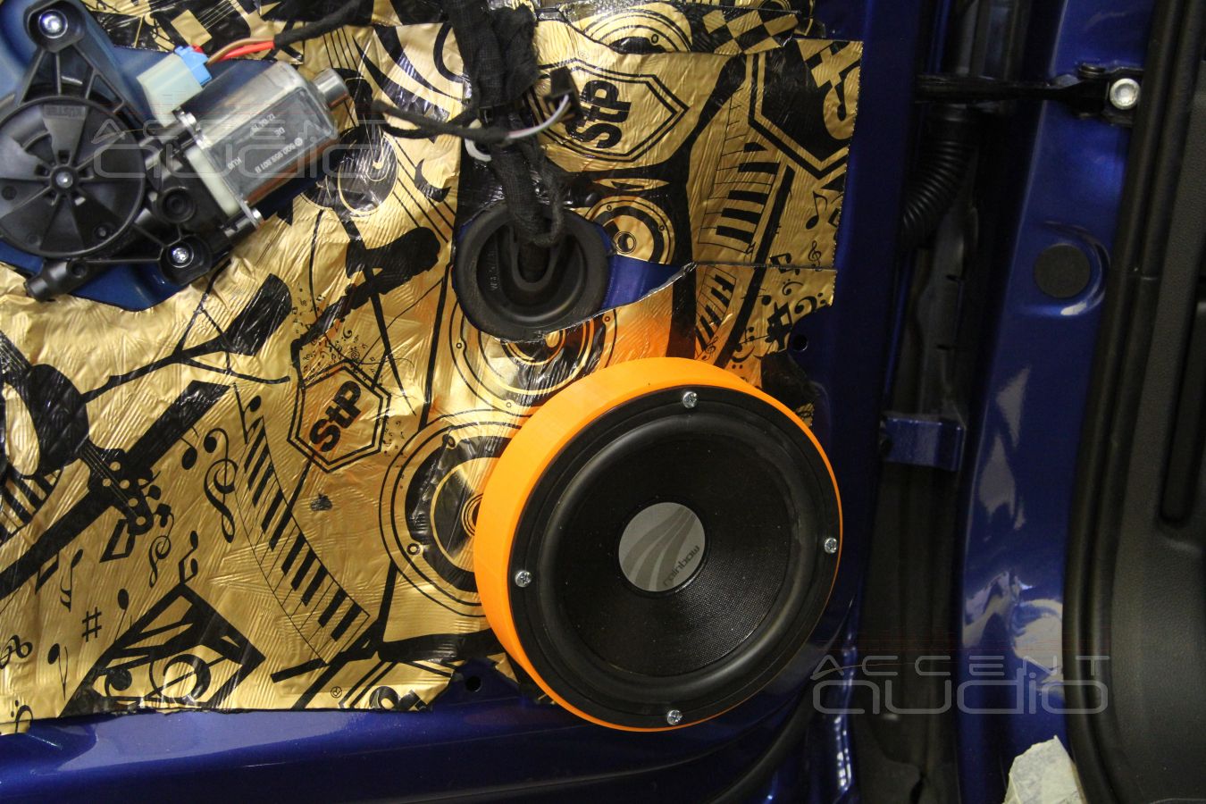 Аудиоподготовка, 3D печать и всё прочее для установки акустики Rainbow в двери Skoda Kodiaq