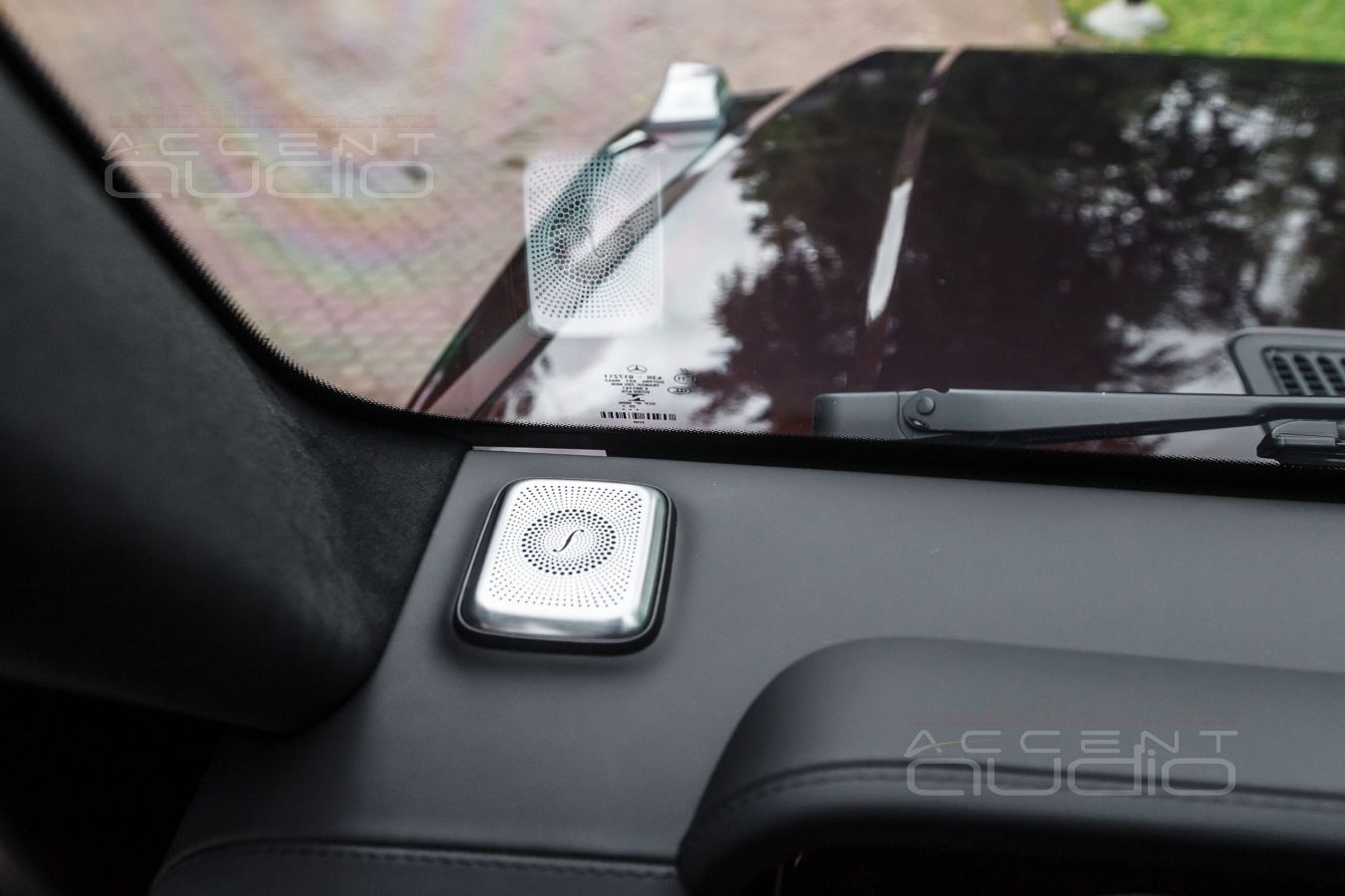 Немецкие твитеры Helix C1T в штатных местах MB Gelandewagen решают !