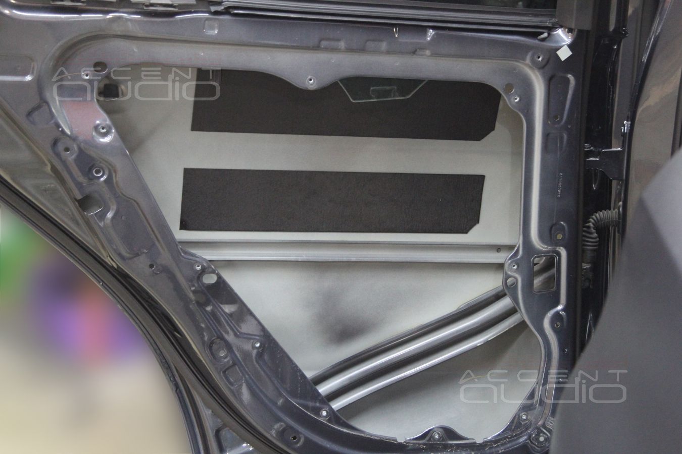 Шумоизоляция дверей Mercedes-Benz ML 2015