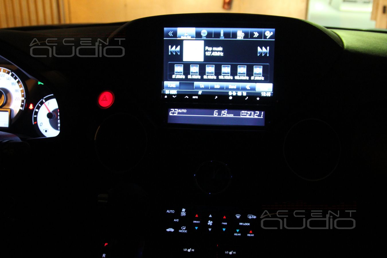 Установка Alpine INE-W928R в Honda Pilot