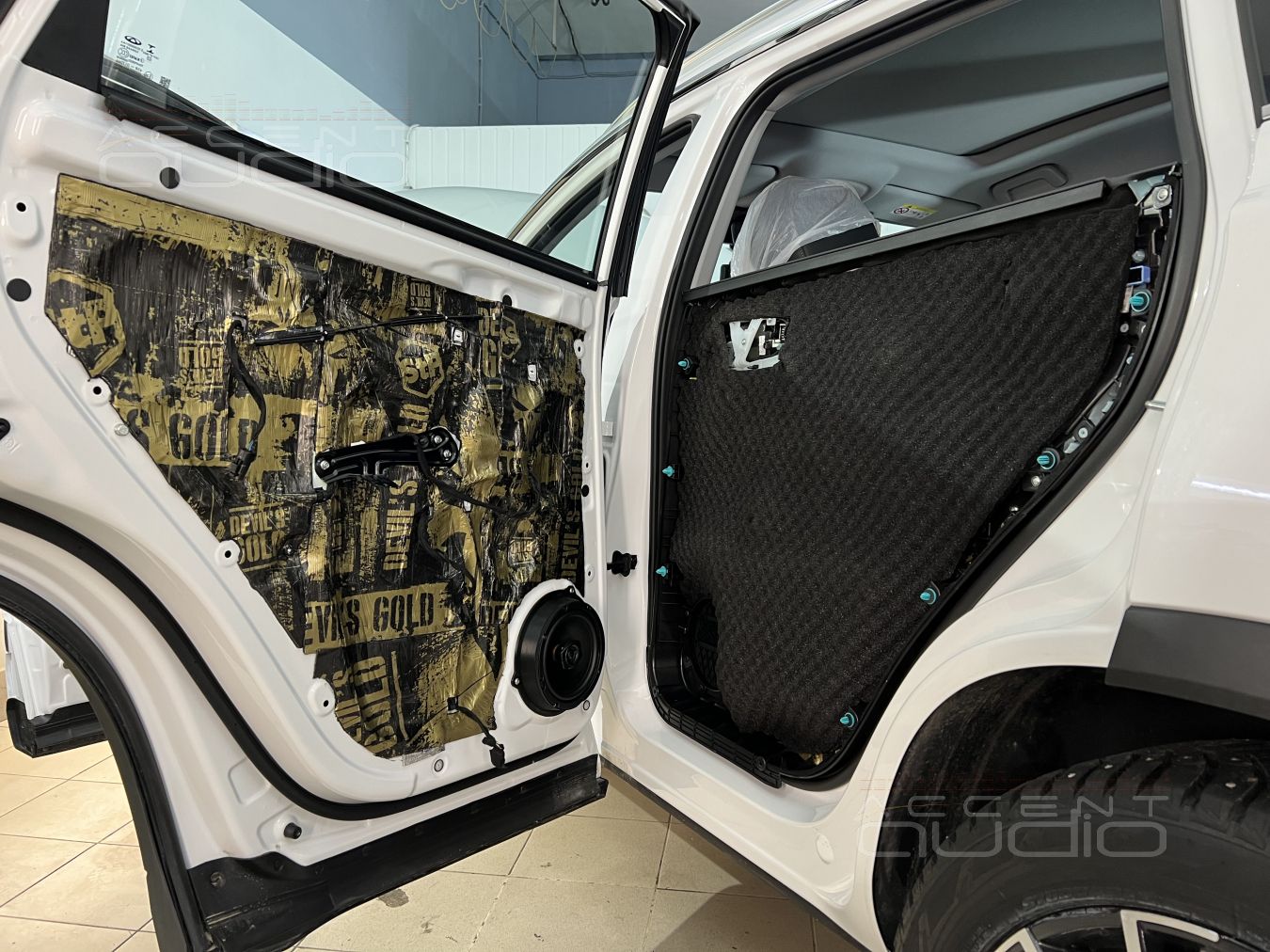 Шумоизоляция Chery Exceed и Tiggo