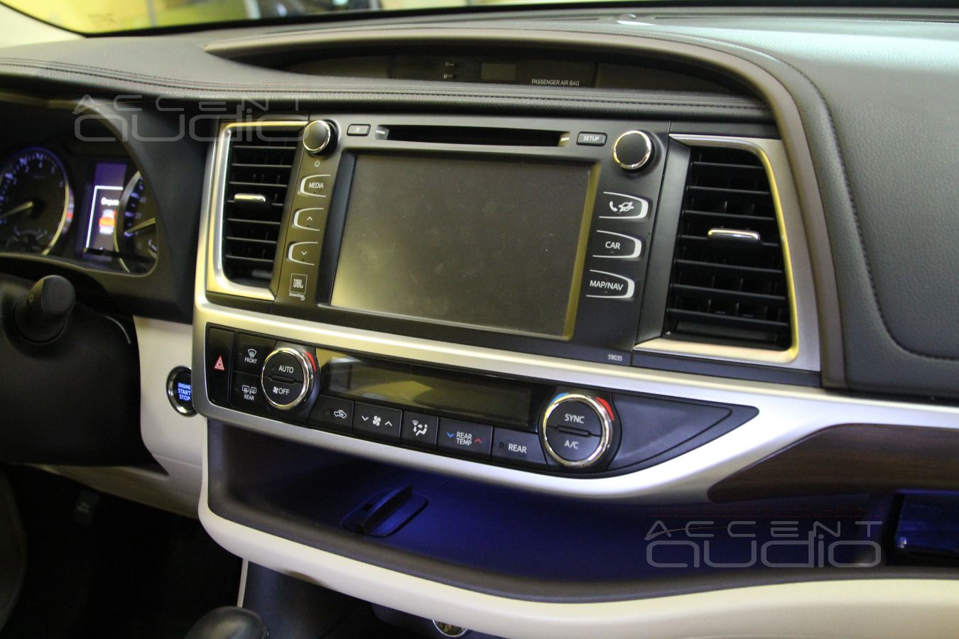 Модернизация аудиосистемы Toyota Highlander 2018