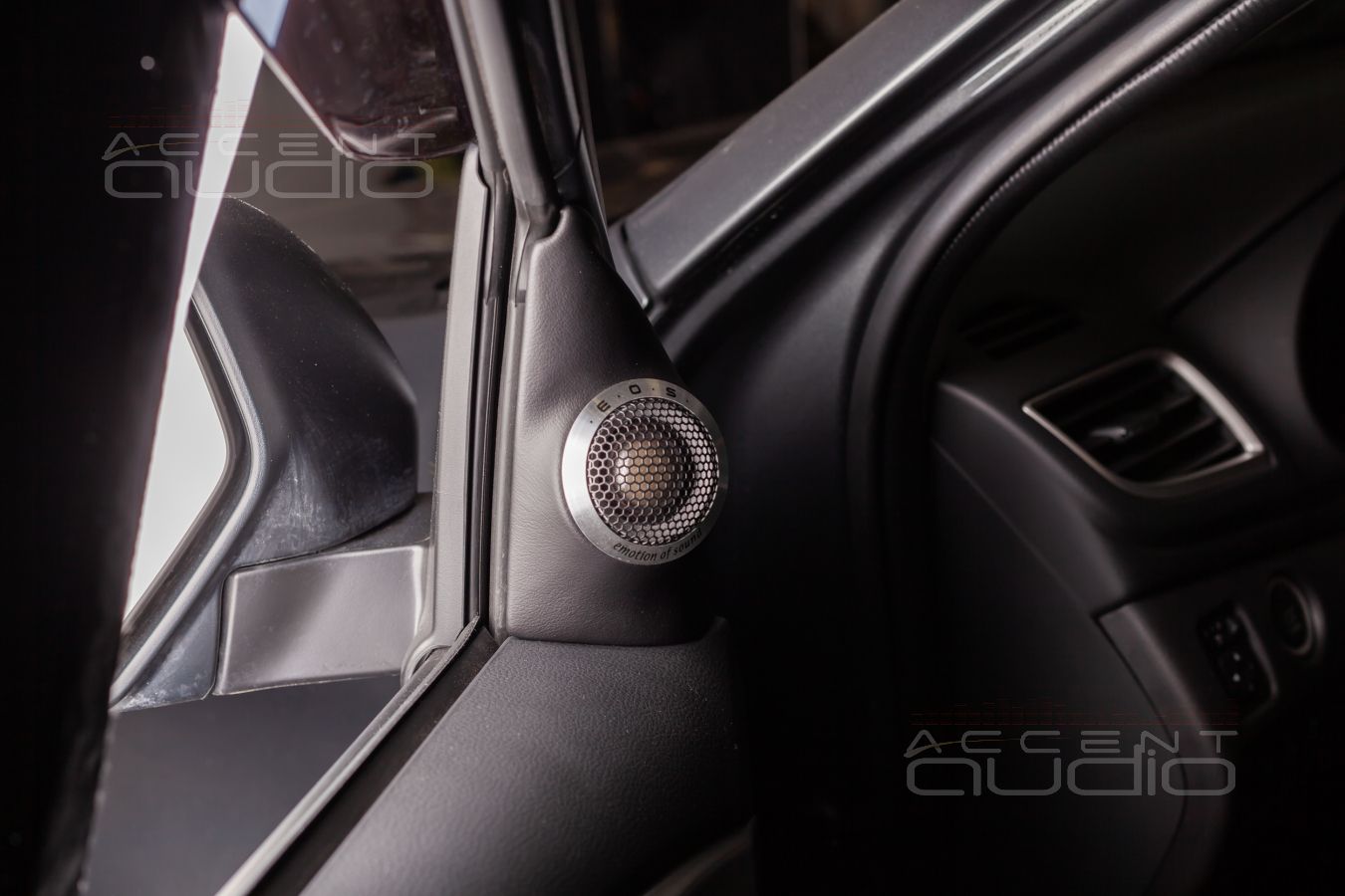 Подиумы под твитеры E.O.S вместо штатной пародии