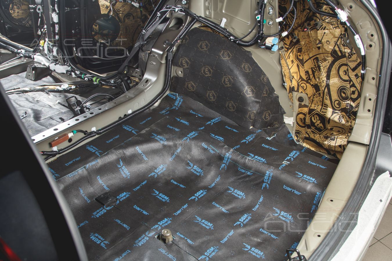 Полная шумоизоляция салона Toyota RAV4