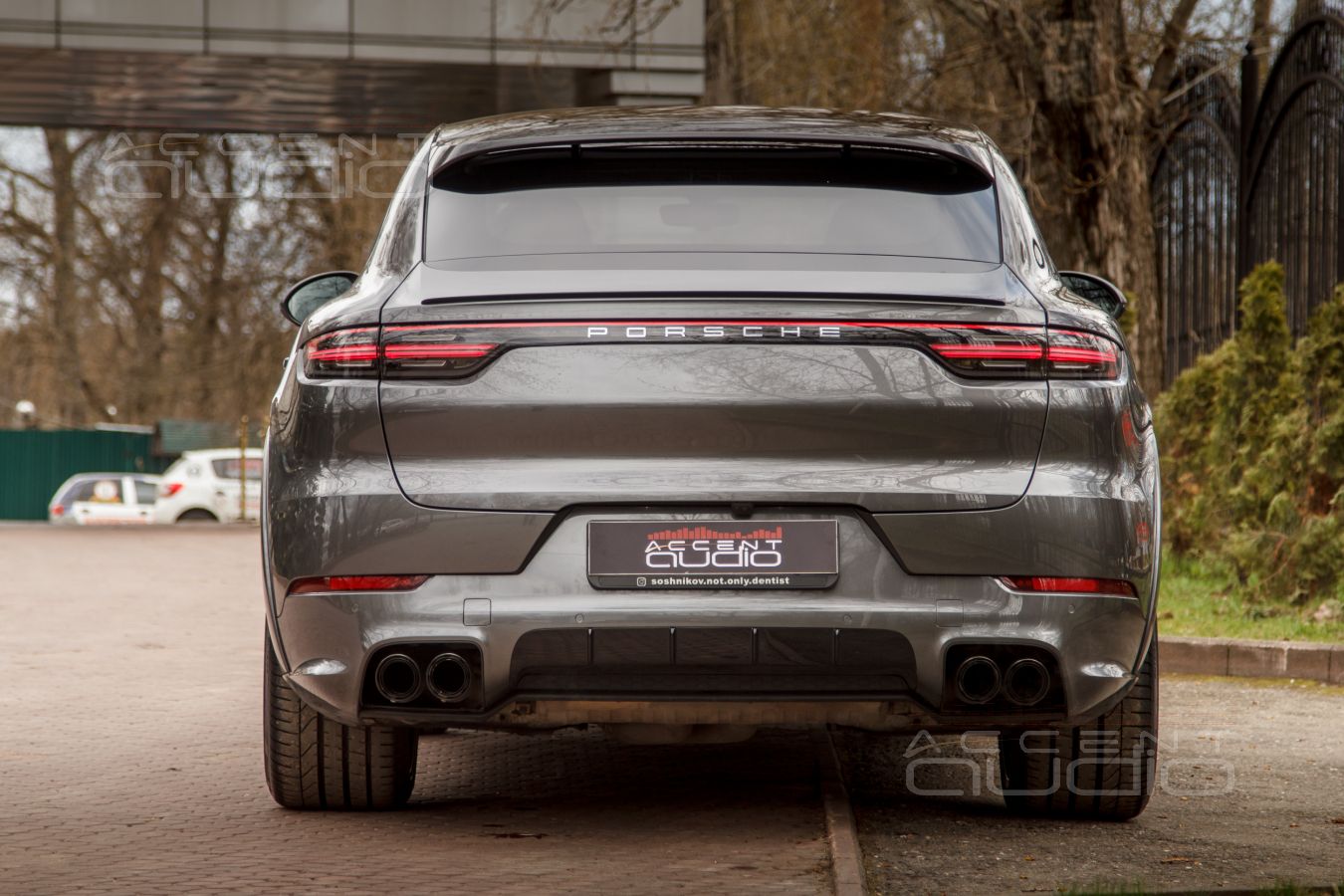 Новый, бюджетно-великолепный звук в Porsche Cayenne Coupe 2022