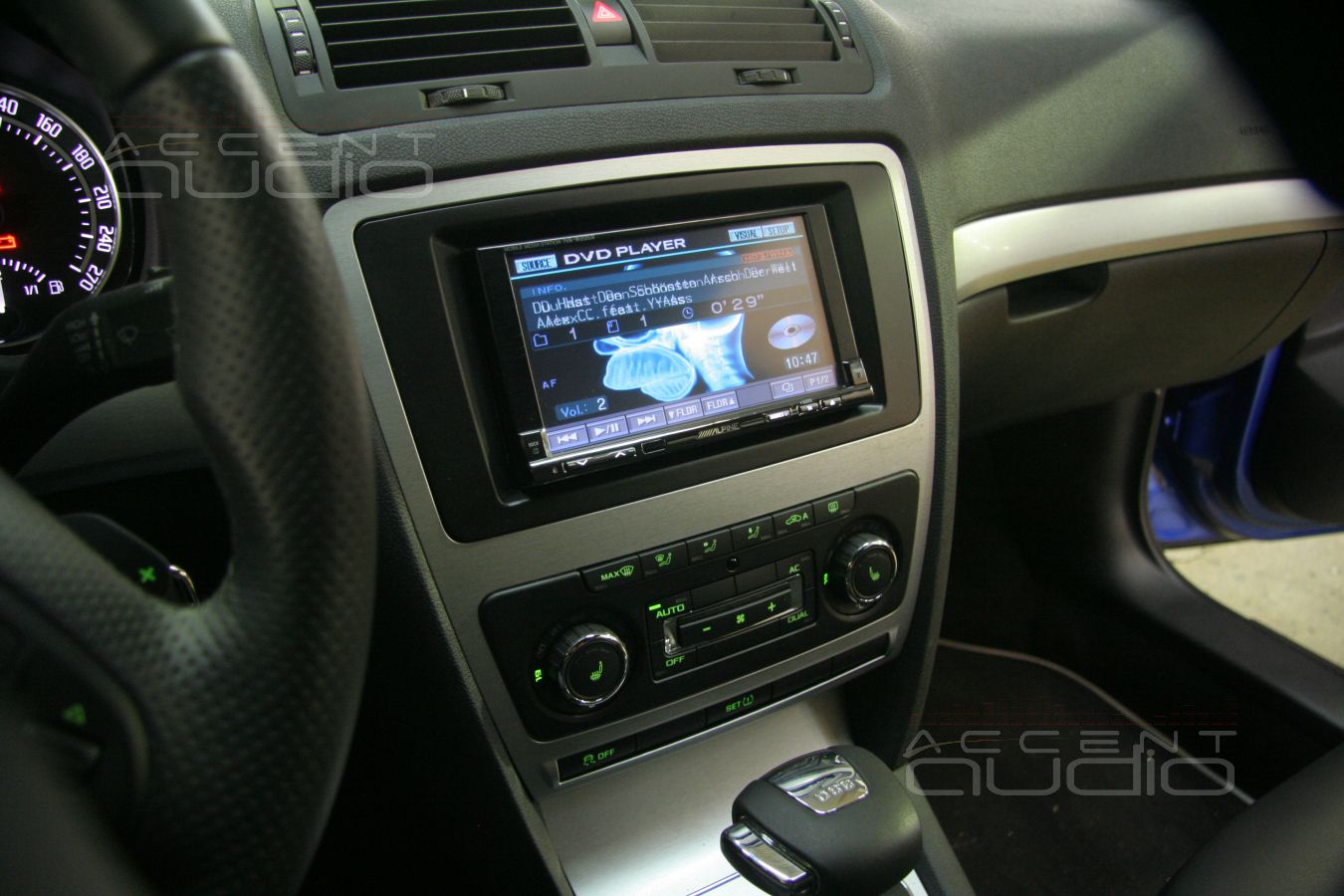 Ацкий звук для новой Skoda Octavia RS