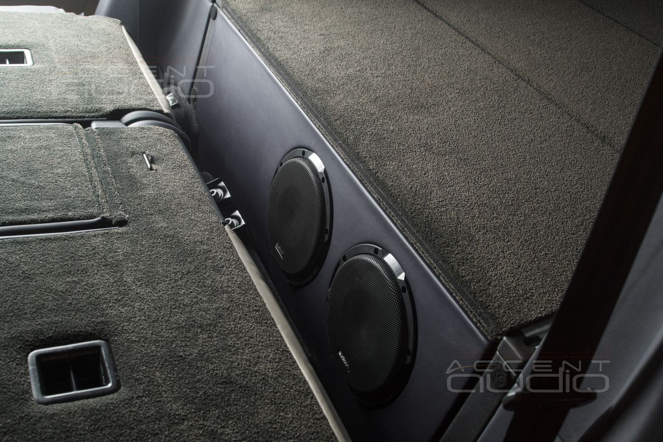 Синий, специальный, сдвоенный сабвуфер стелс для Bentley Bentayga