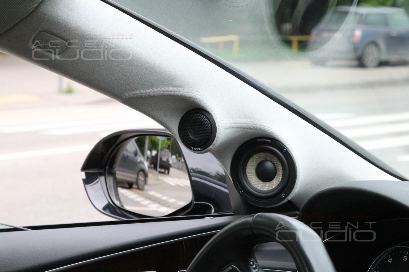 Установка трехкомпонентной акустики в Audi A7