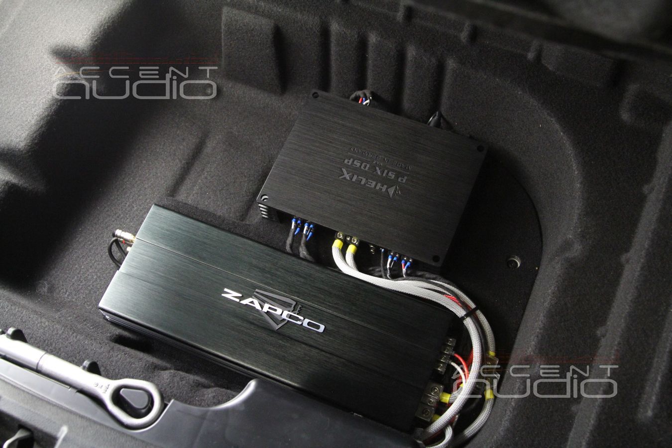 Установка усилителя