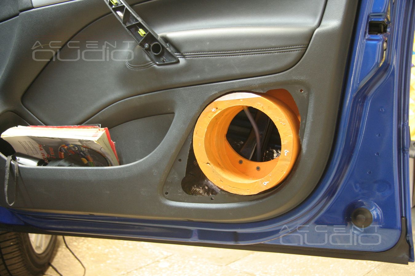 Установка мидбасов Eton A1 в SKODA Octavia RS