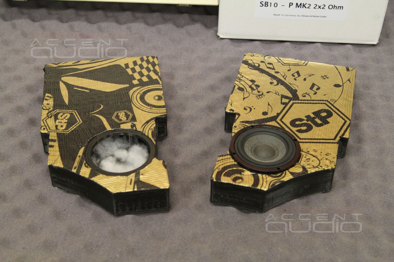 Установка среднечастотных Brax ML3, 3D печать объёмов и оригинальные крепления