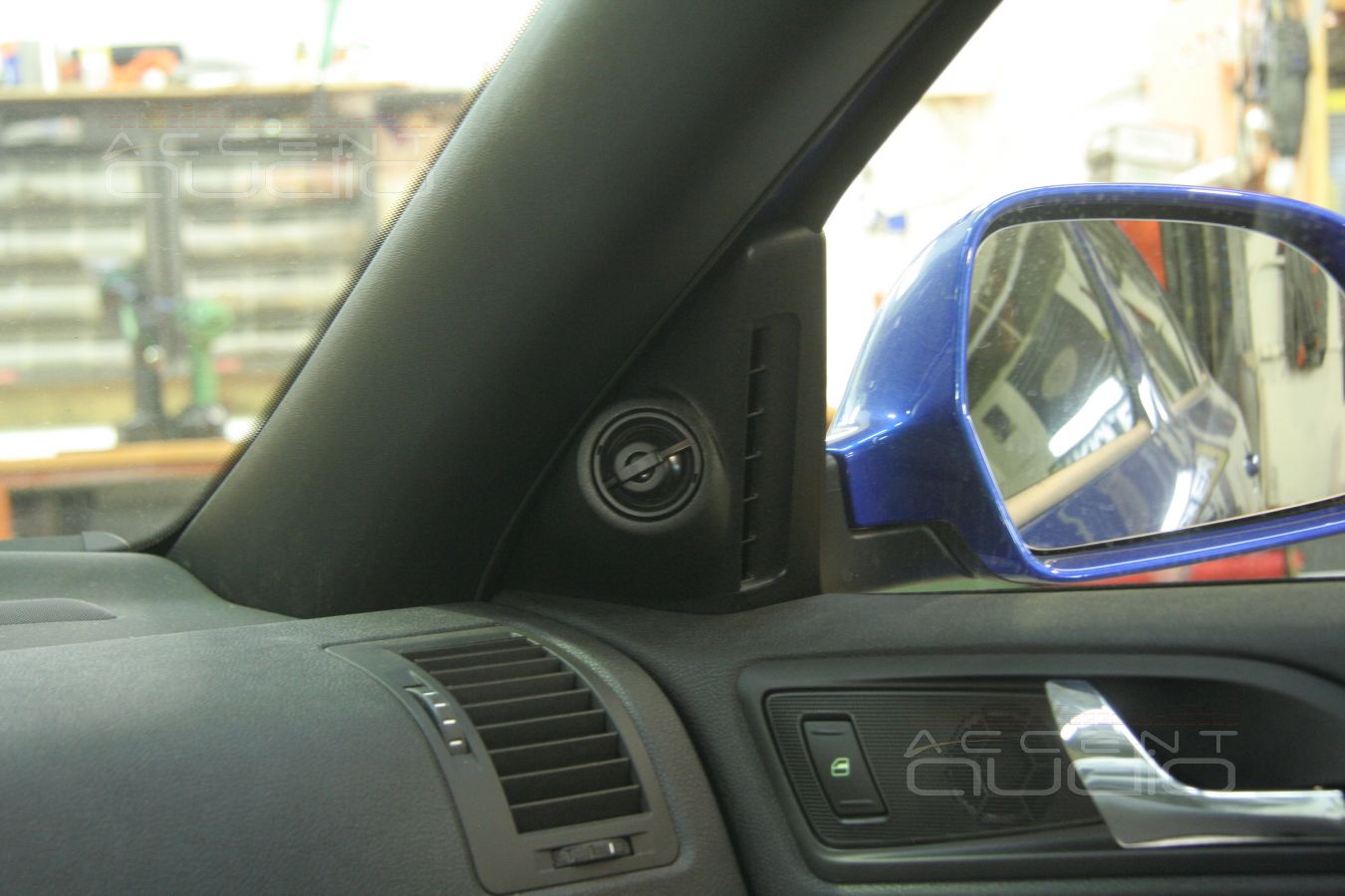 Установка твитеров (пищалок) Boston Acoustics NEOTMSE, изготовление подиумов