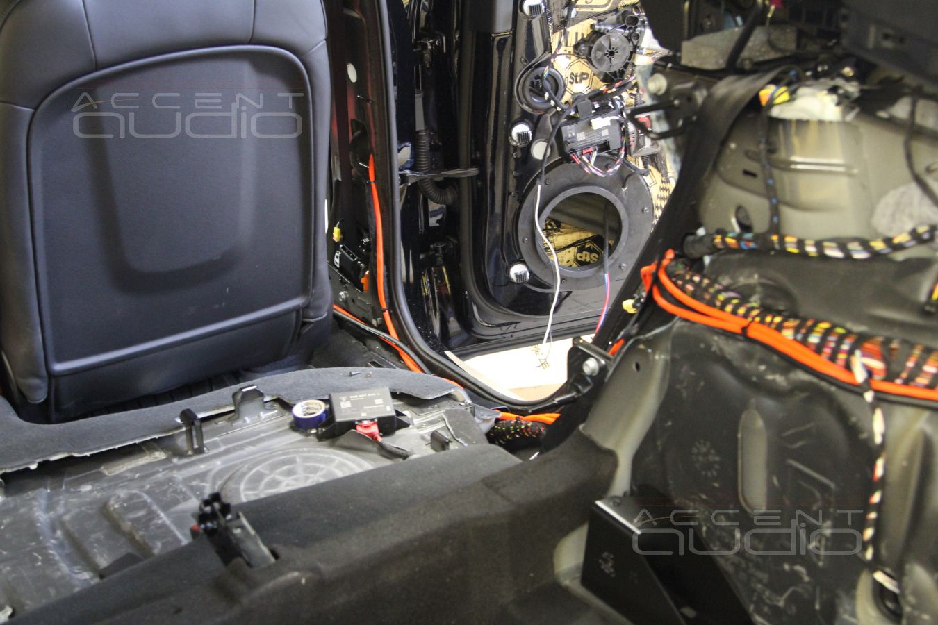 Установка мидбасов 