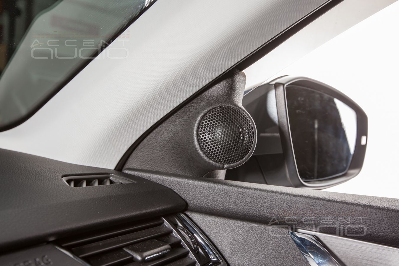 Подиумы под твитеры SOaudio 29NEO в Skoda Octavia A7