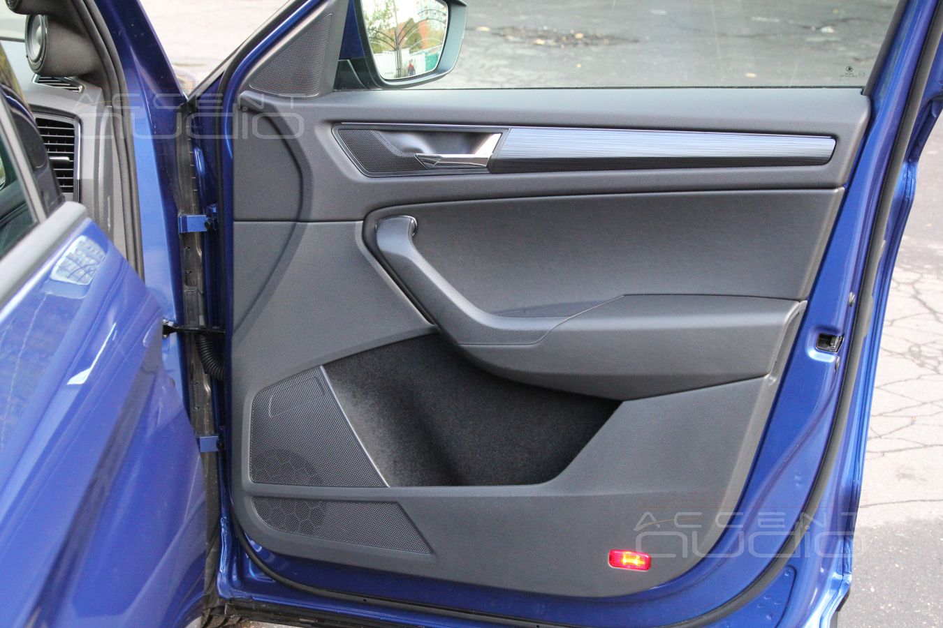 Аудиоподготовка, 3D печать и всё прочее для установки акустики Rainbow в двери Skoda Kodiaq