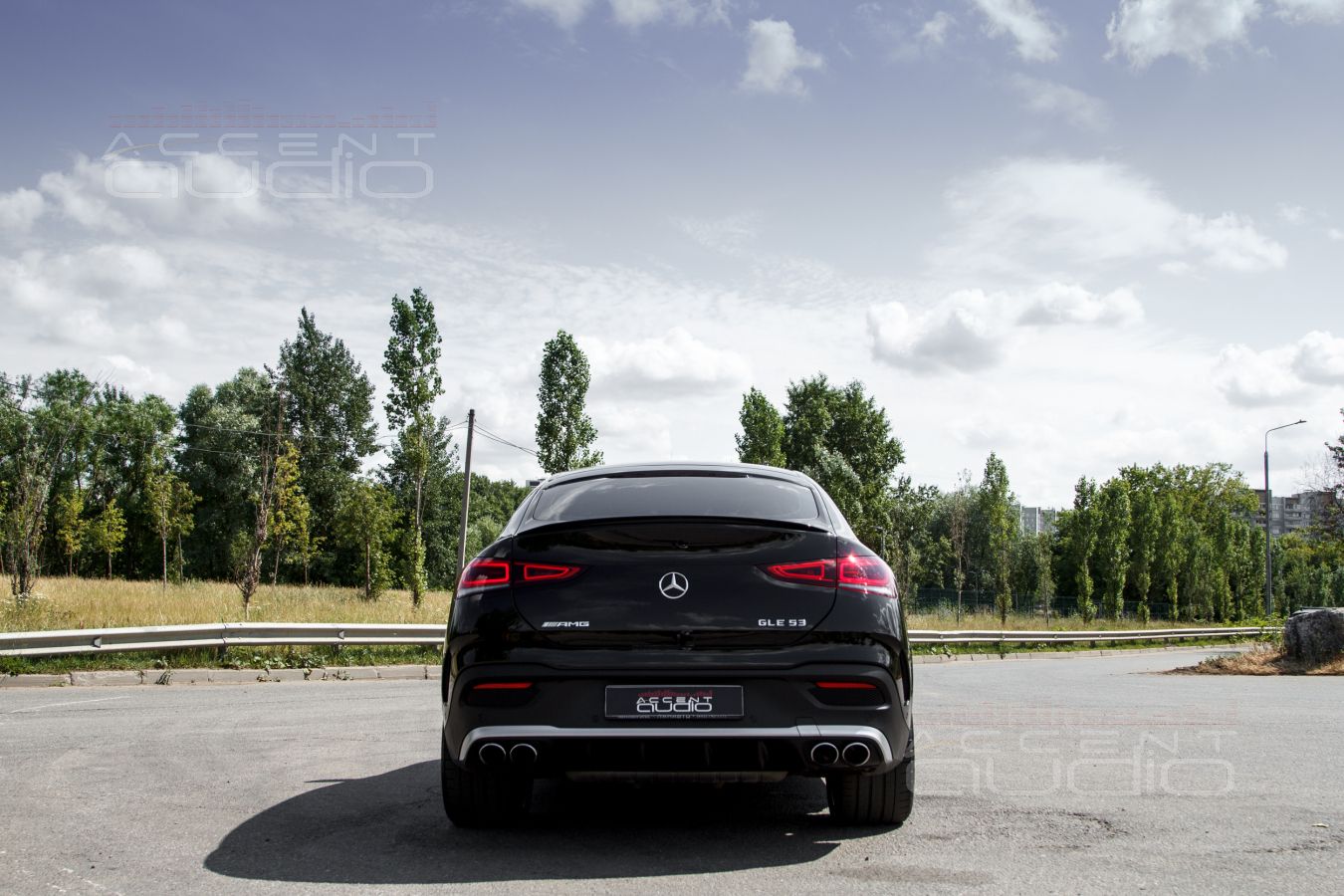 Настоящий звук в Mercedes-Benz GLE Coupe AMG 53