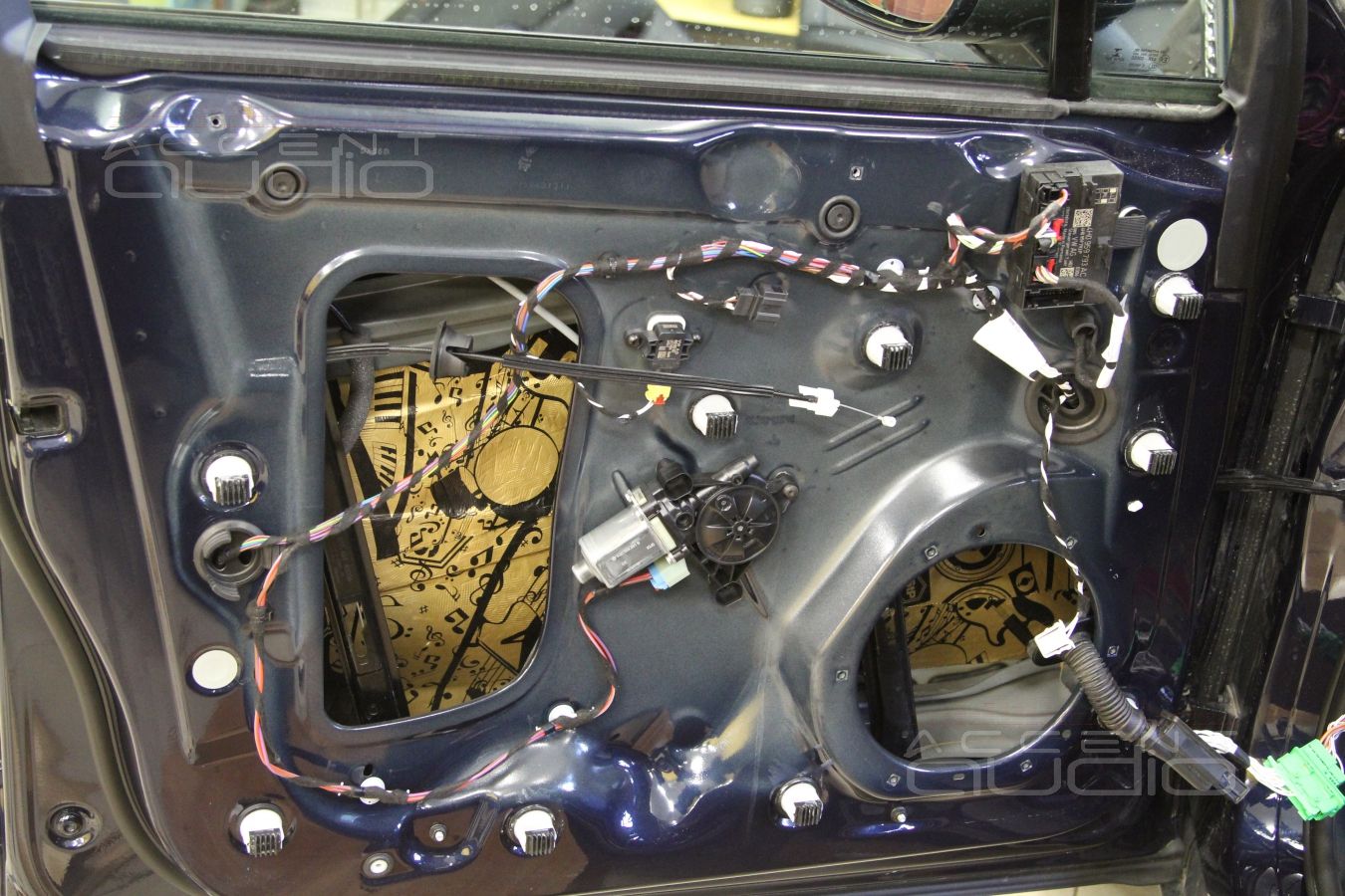 Новая акустика в Porshe Macan - 18 см мидбасы ScanSpeak Revelator в дверях