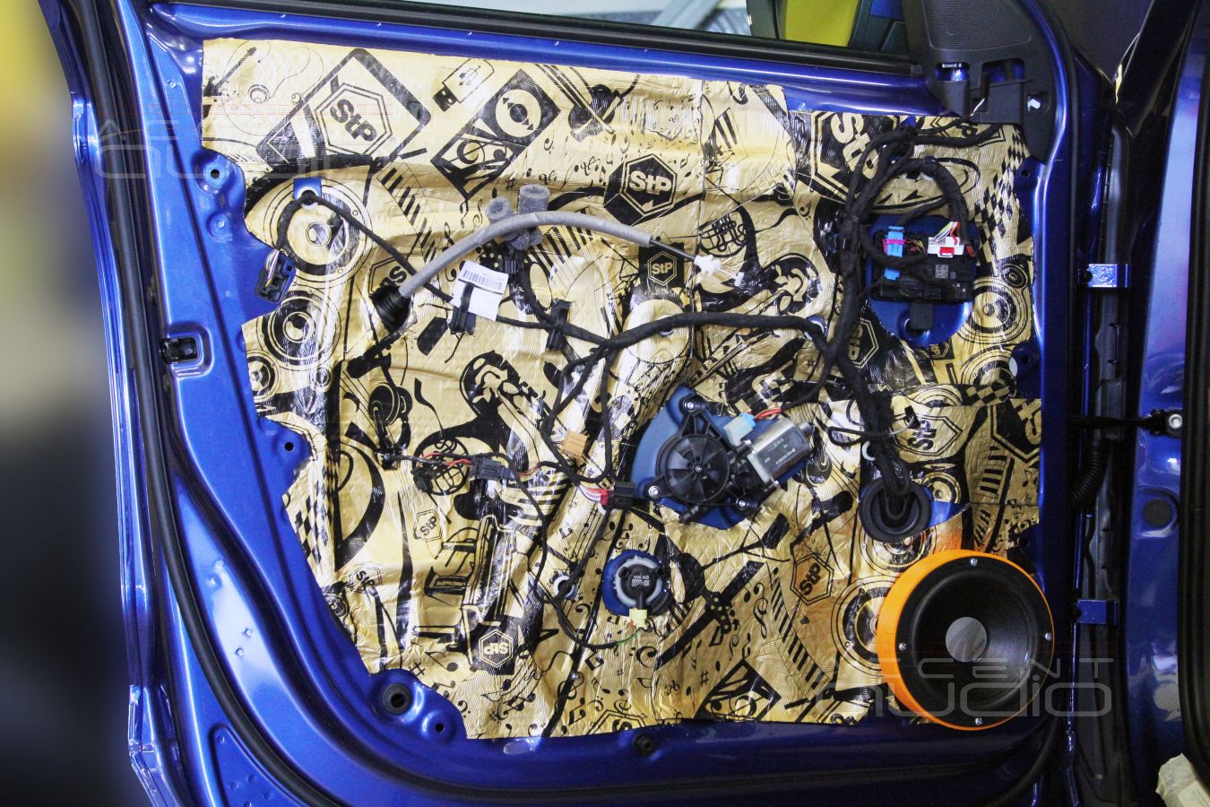 Аудиоподготовка, 3D печать и всё прочее для установки акустики Rainbow в двери Skoda Kodiaq