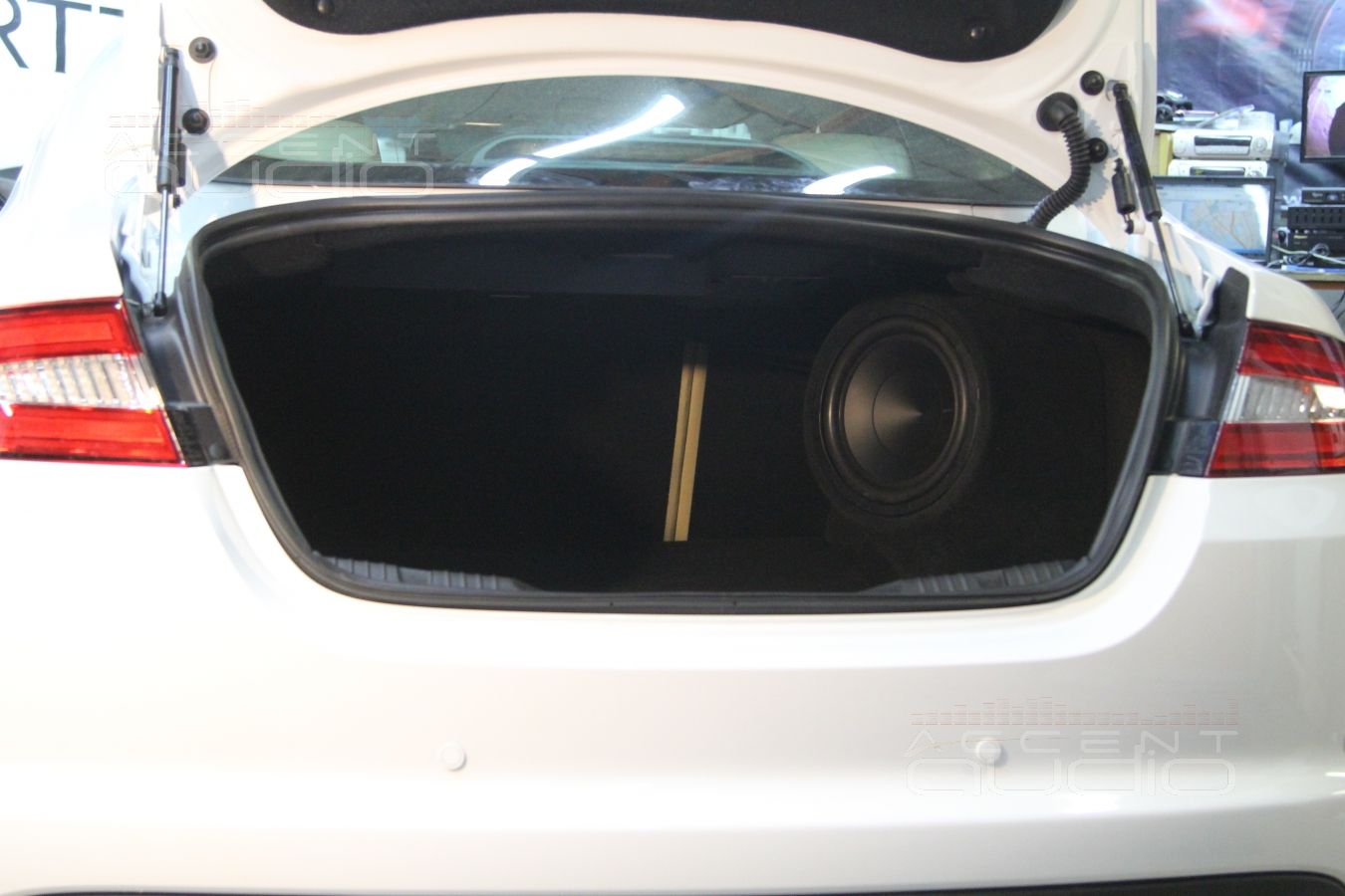 Сабвуфер стелс и его изящные формы...