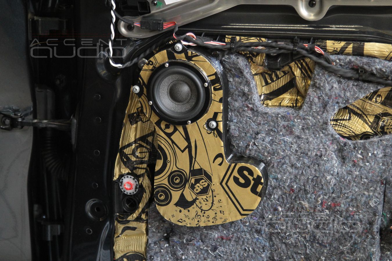 3D печать: правильная установка среднечастотных Brax ML3 в задние двери BMW 730 LD