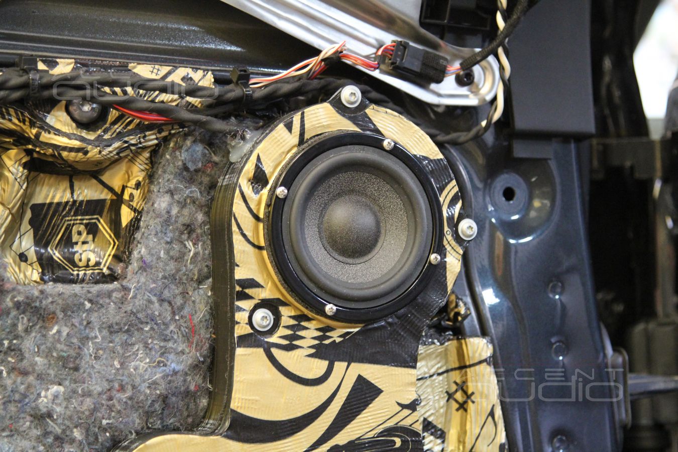 3D печать: правильная установка среднечастотных Brax ML3 в задние двери BMW 730 LD