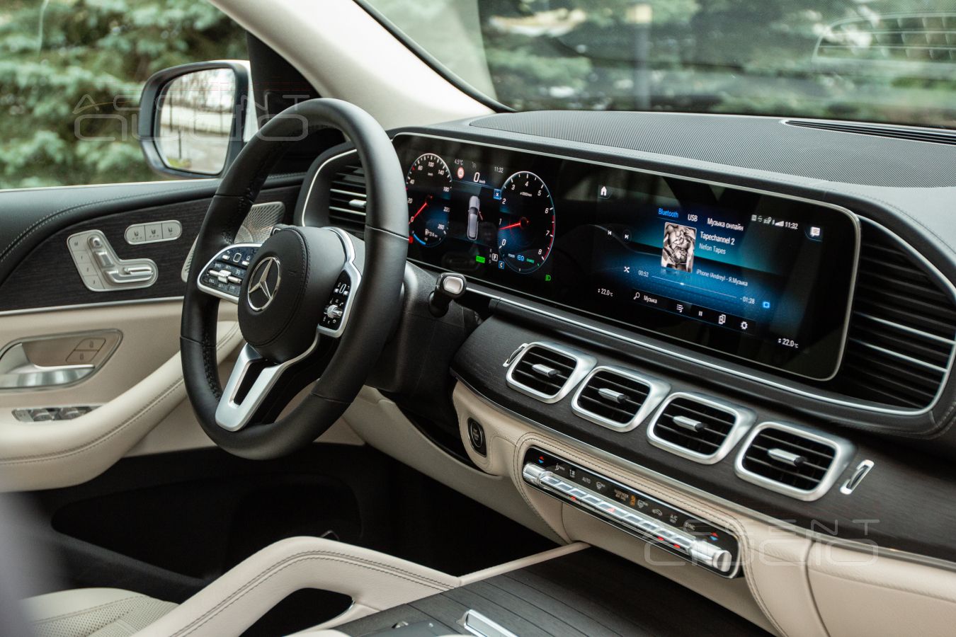 Результаты модернизации аудиосистемы Burmester в новом Mercedes GLE