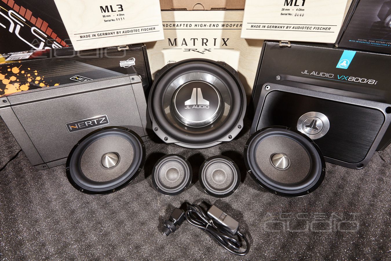 Проект аудиосистемы для Bentley Continental GT: от двух полос к трем и обратно