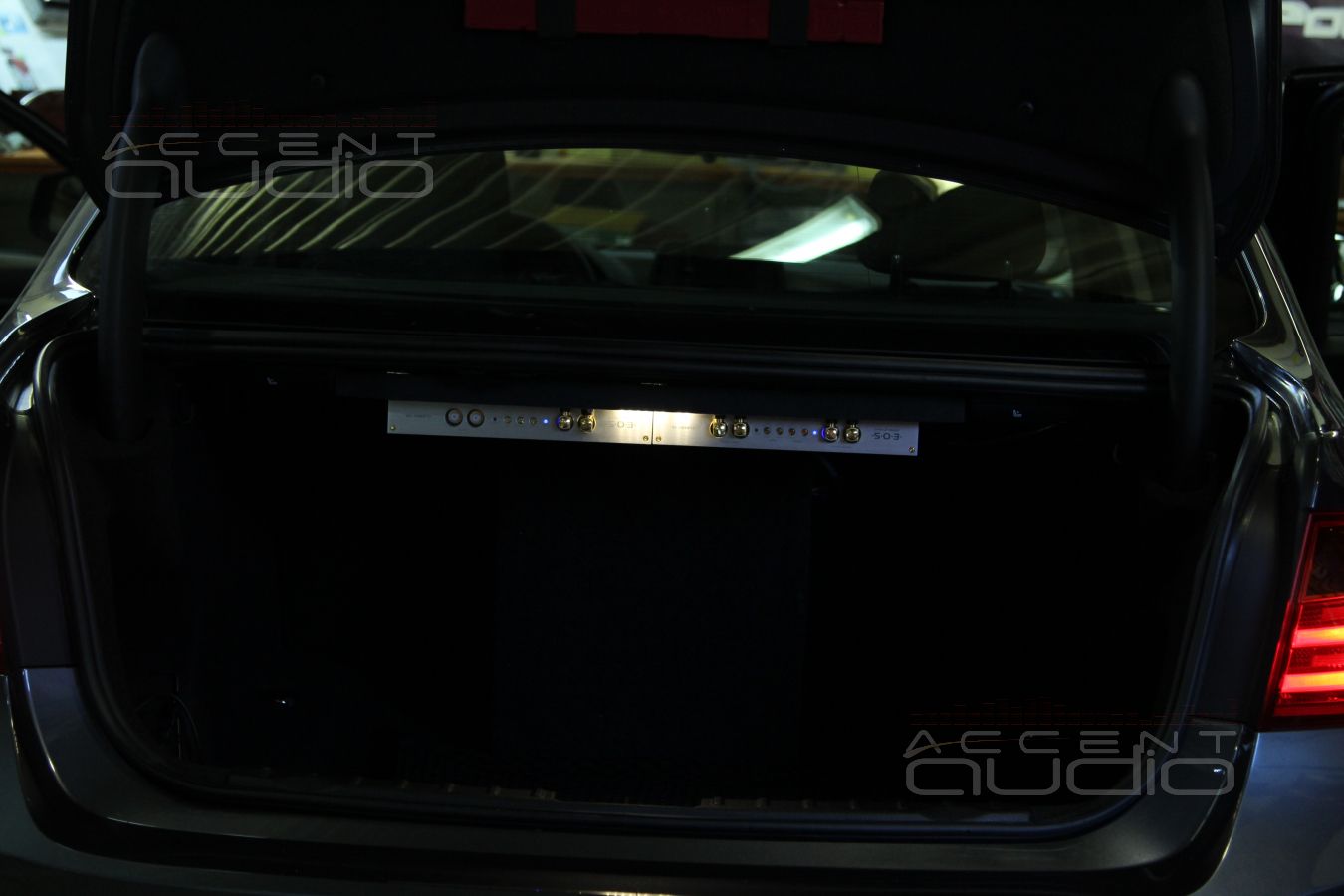 Установка усилителей в BMW 320I F30